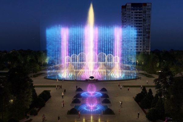 В волгоградском Центральном парке культуры и отдыха откроется уникальный для России фонтанный комплекс